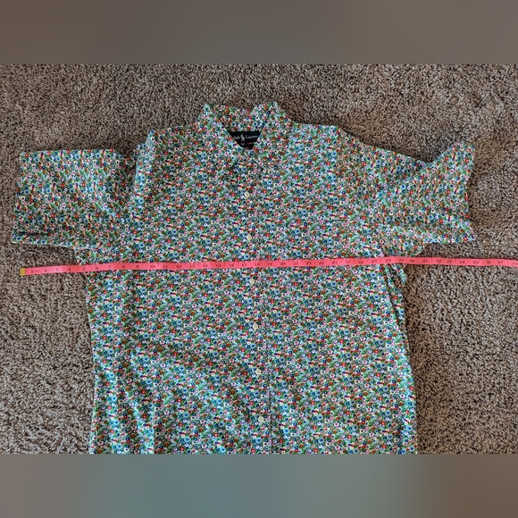 NWOT Ralph Lauren short sleeve button down floral large classic fit. - Picture 10 of 10